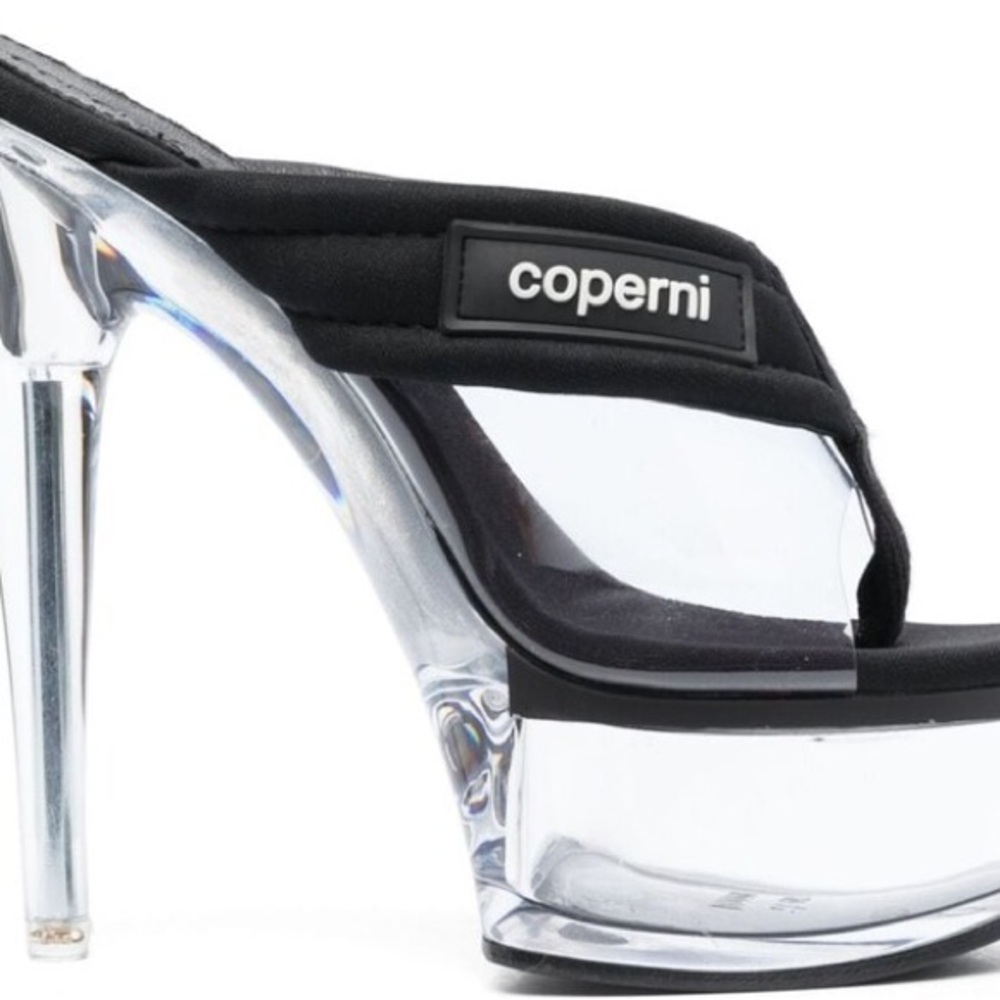 Coperni logo-patch 160mm
platform sandals